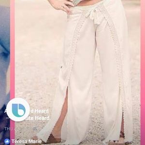 Summer wide leg pants